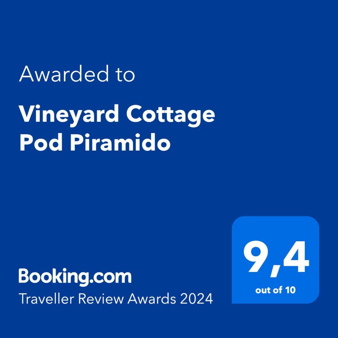 Vineyard Cottage Pod Piramido Dobrnic Bagian luar foto